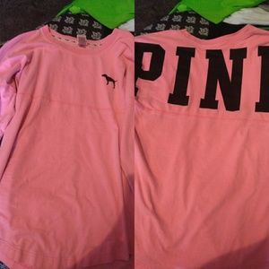 pink long sleeve